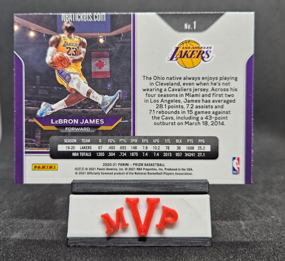001 Lebron James - Los Angeles Lakers
