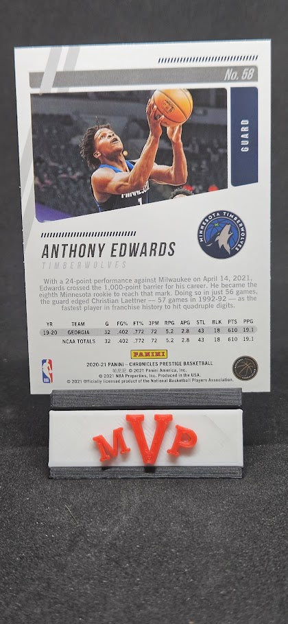 058 Anthony Edwards - Minnesota Timberwolves