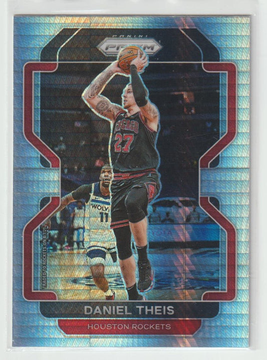 003 Daniel Theis - Houston Rockets Hyper Prizm