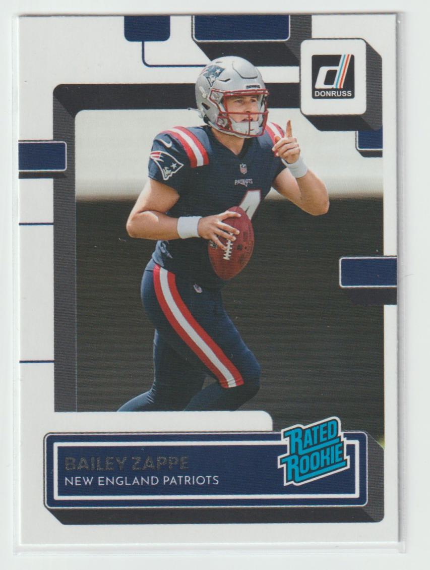 329 Bailey Zappe New England Patriots