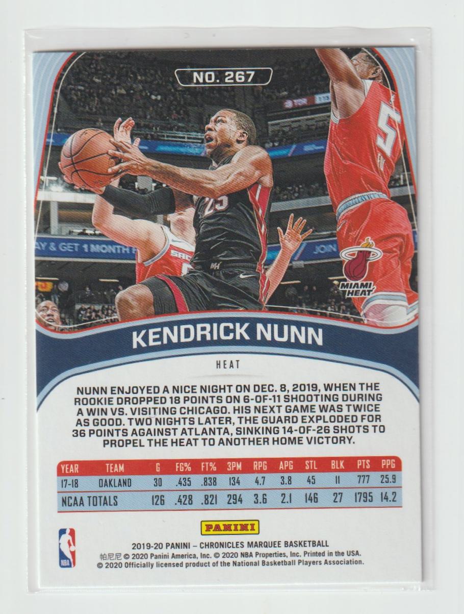 267 Kendrick Nunn - Miami Heat