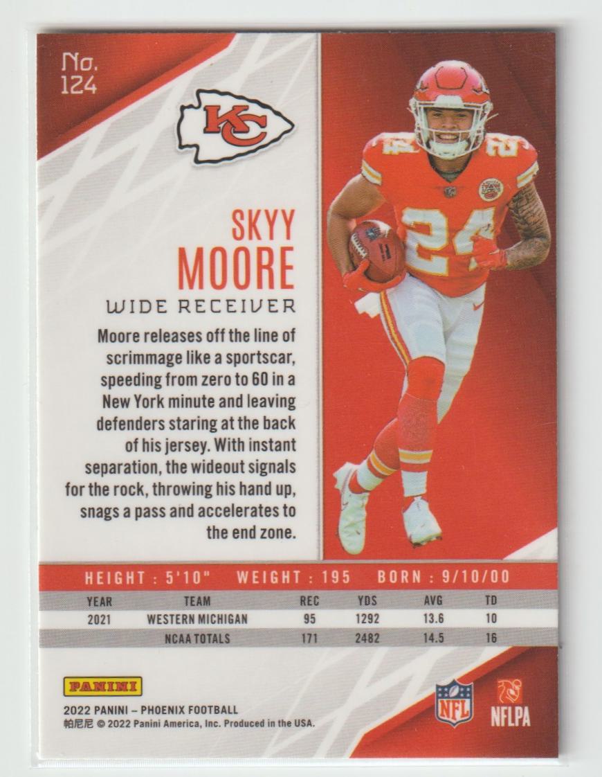 124 Skyy Moore Kansas City Chiefs