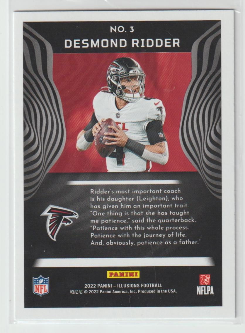 003 Desmond Ridder Atlanta Falcons