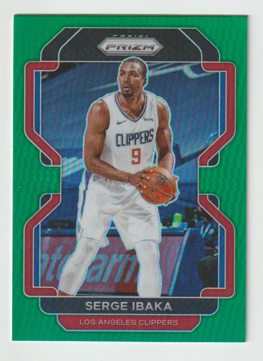 018 Serge Ibaka - Los Angeles Clippers Green Prizm