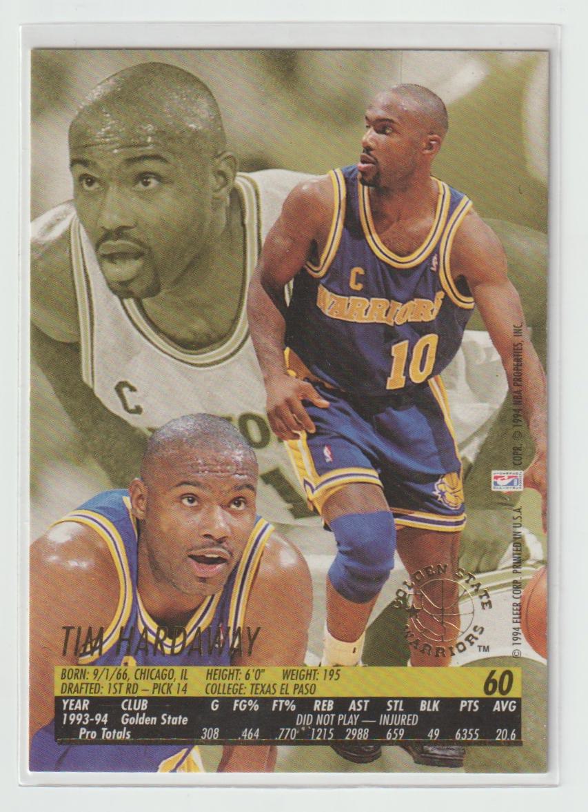 060 Tim Hardaway Golden State Warriors