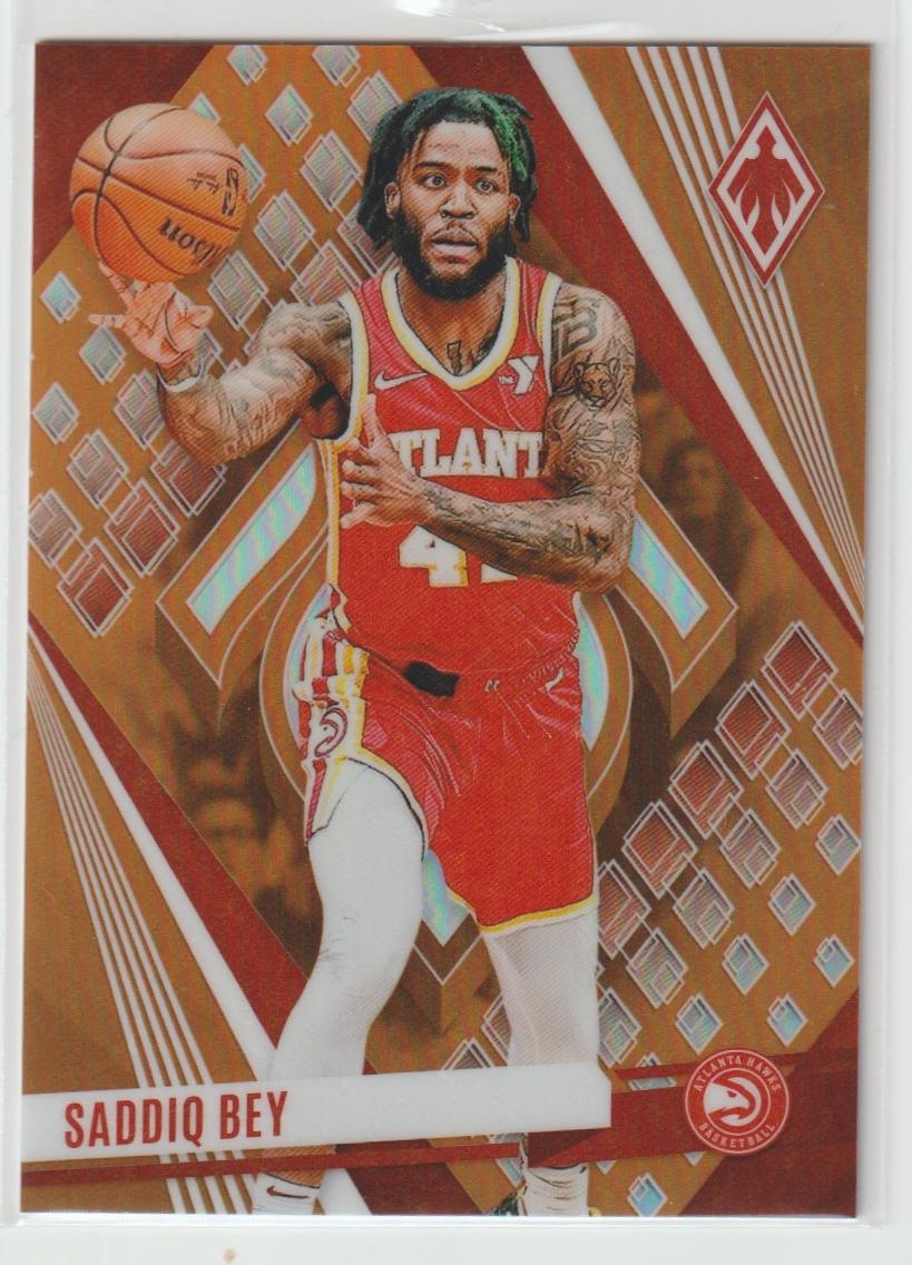 111 Saddiq Bey, Atlanta Hawks Orange 50/99