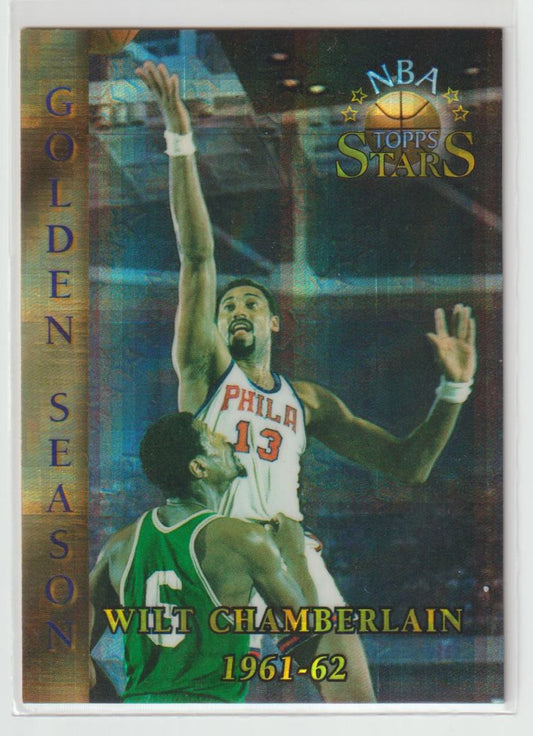 059 Wilt Chamberlain Phildelphia Warriors Atomic Refractor