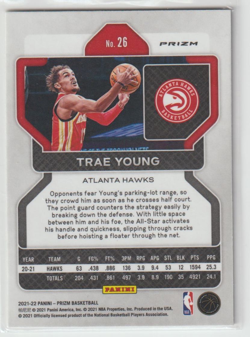 026 Trae Young - Atlanta Hawks Silver