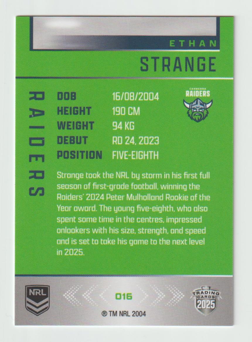 016 ETHAN STRANGE