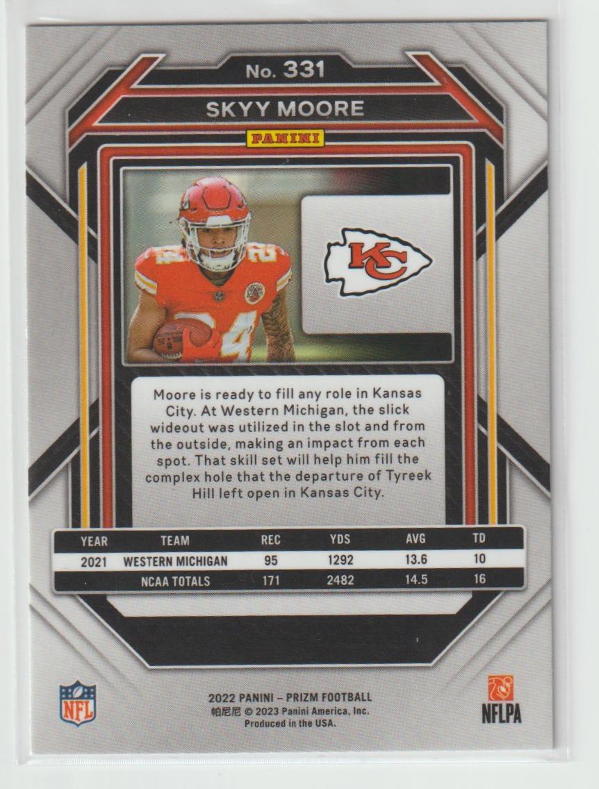 331 Skyy Moore - Kansas City Chiefs