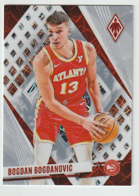 229 Bogdan Bogdanovic, Atlanta Hawks White Laser