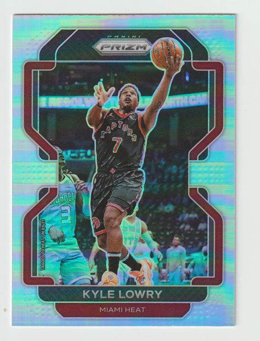 031 Kyle Lowry - Miami Heat Silver Prizm