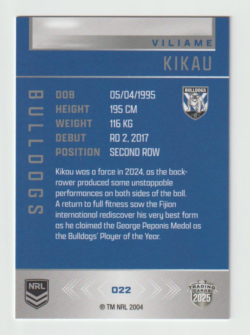 022 VILIAME KIKAU
