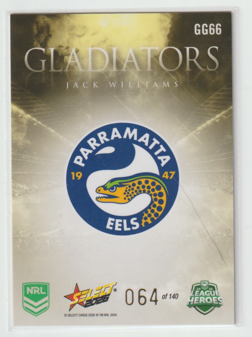 GG066 Jack Williams 64/140