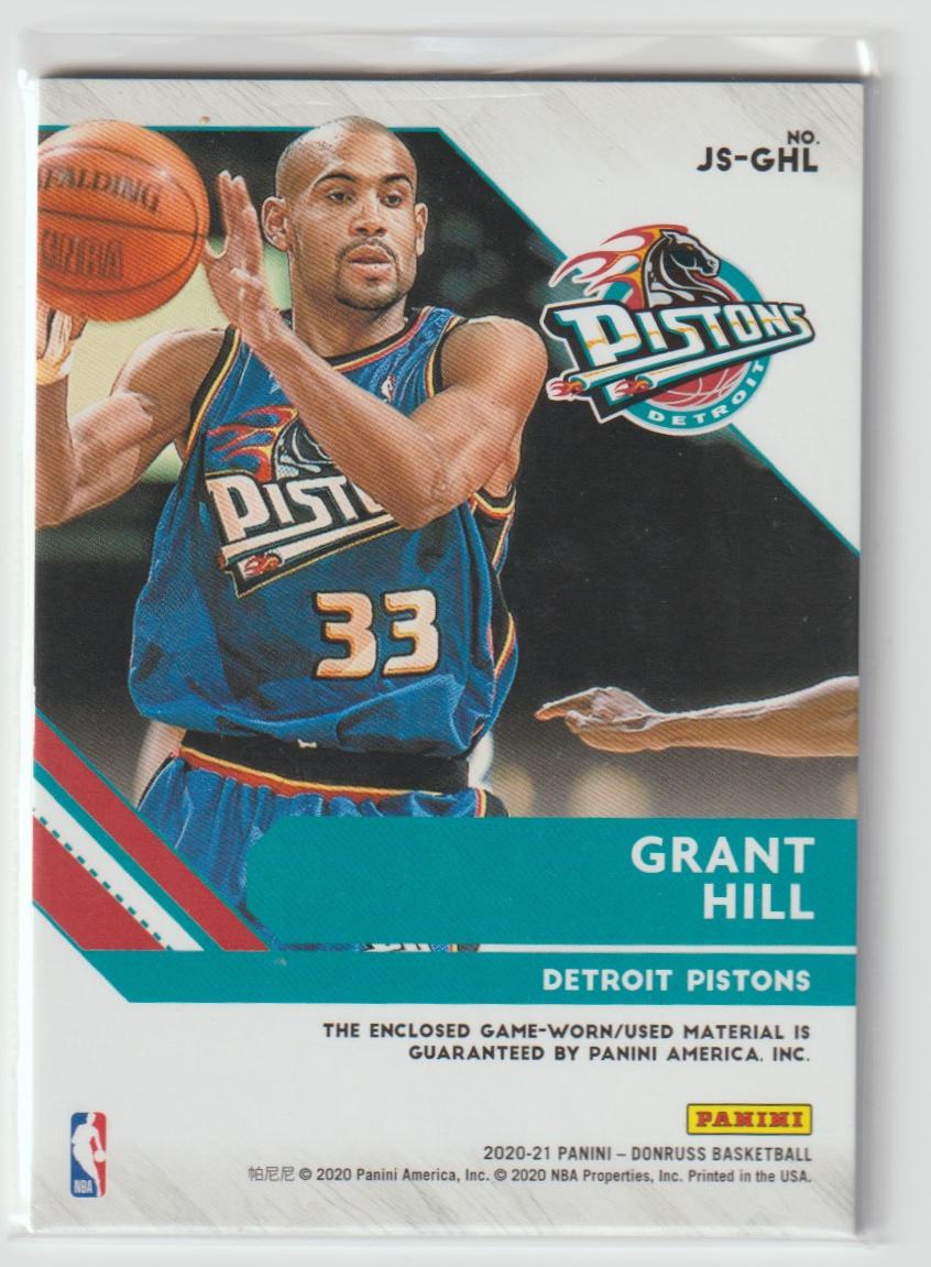 Jersey Series JS-GHL Grant Hill Detroit Pistons