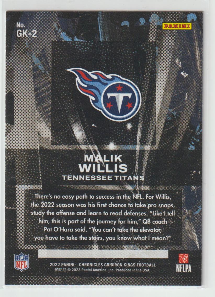 Gridiron Kings GK-2 Malik Willis - Tennessee Titans