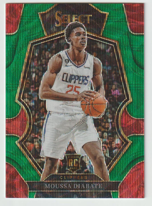 194 Moussa Diabate LA Clippers Green Wave 12/50
