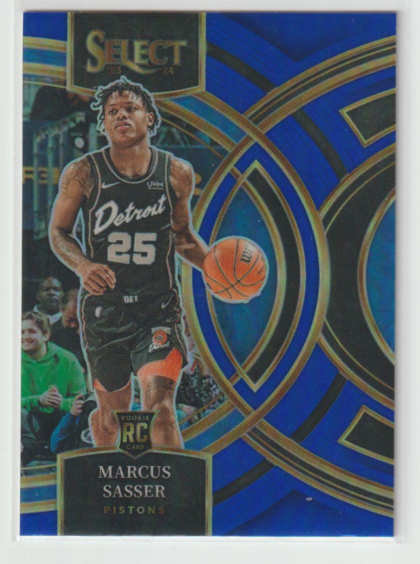 114 Marcus Sasser Detriot Pistons Silver
