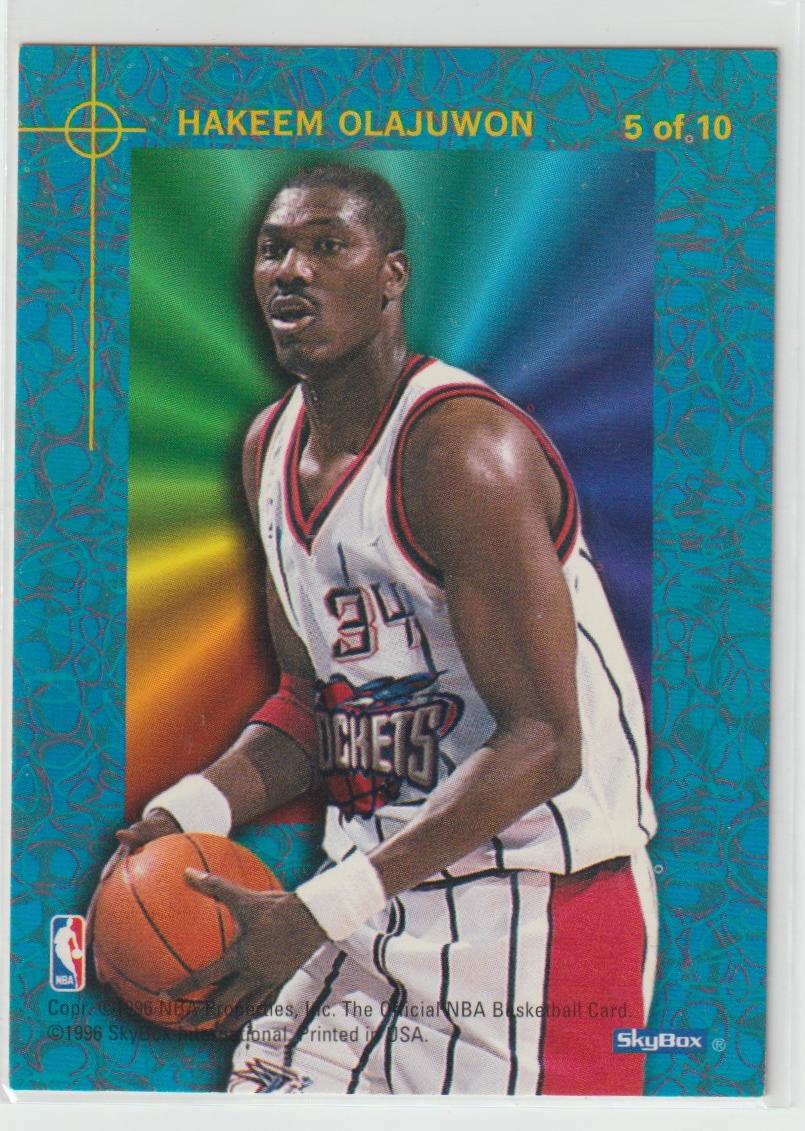 Power Palette 5 Hakeen Olajuwon Houston Rockets