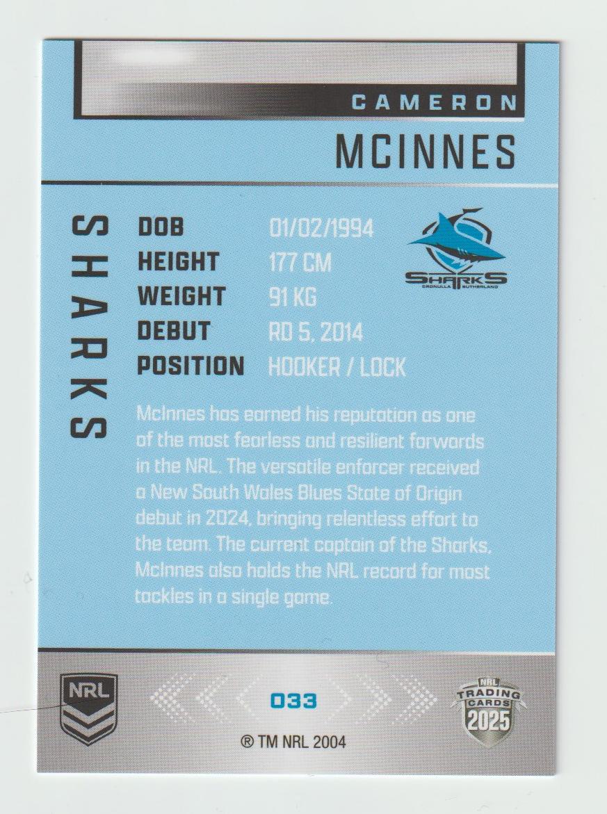 033 CAMERON MCINNES