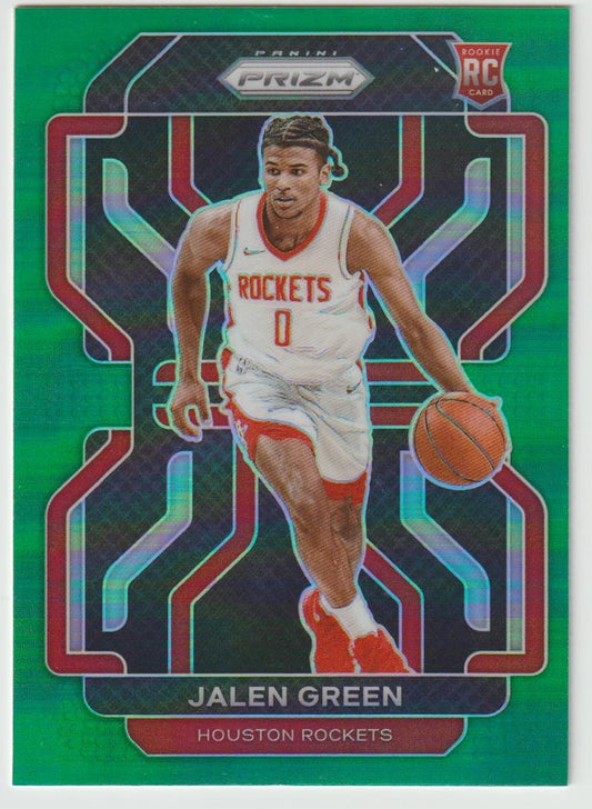 306 Jalen Green Houston Rockets Green Prizm
