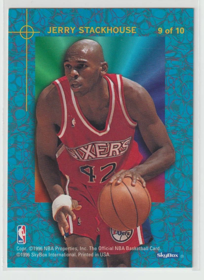 Power Palette 9 Jerry Stackhouse Philadelphia 76ers