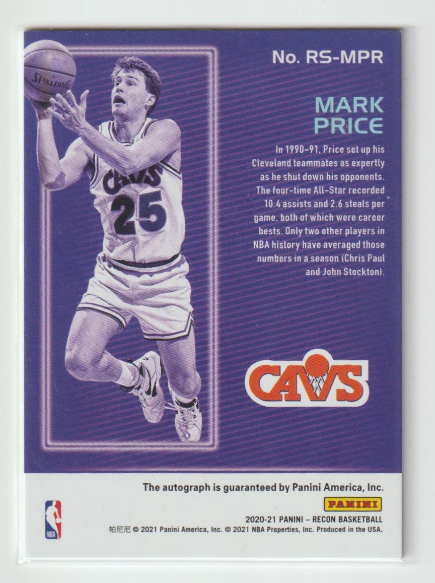 RS-MPR Mark Price Cleveland Cavaliers