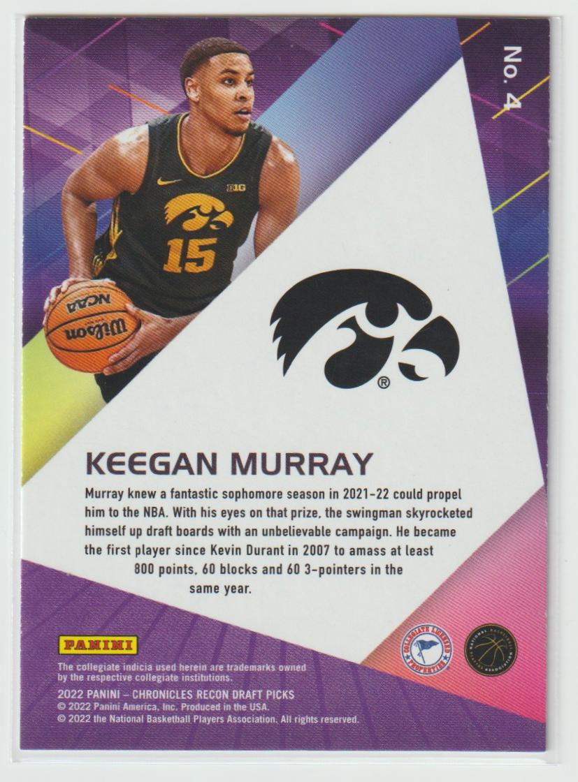 Recon 4 Keegan Murray - Iowa Hawkeyes