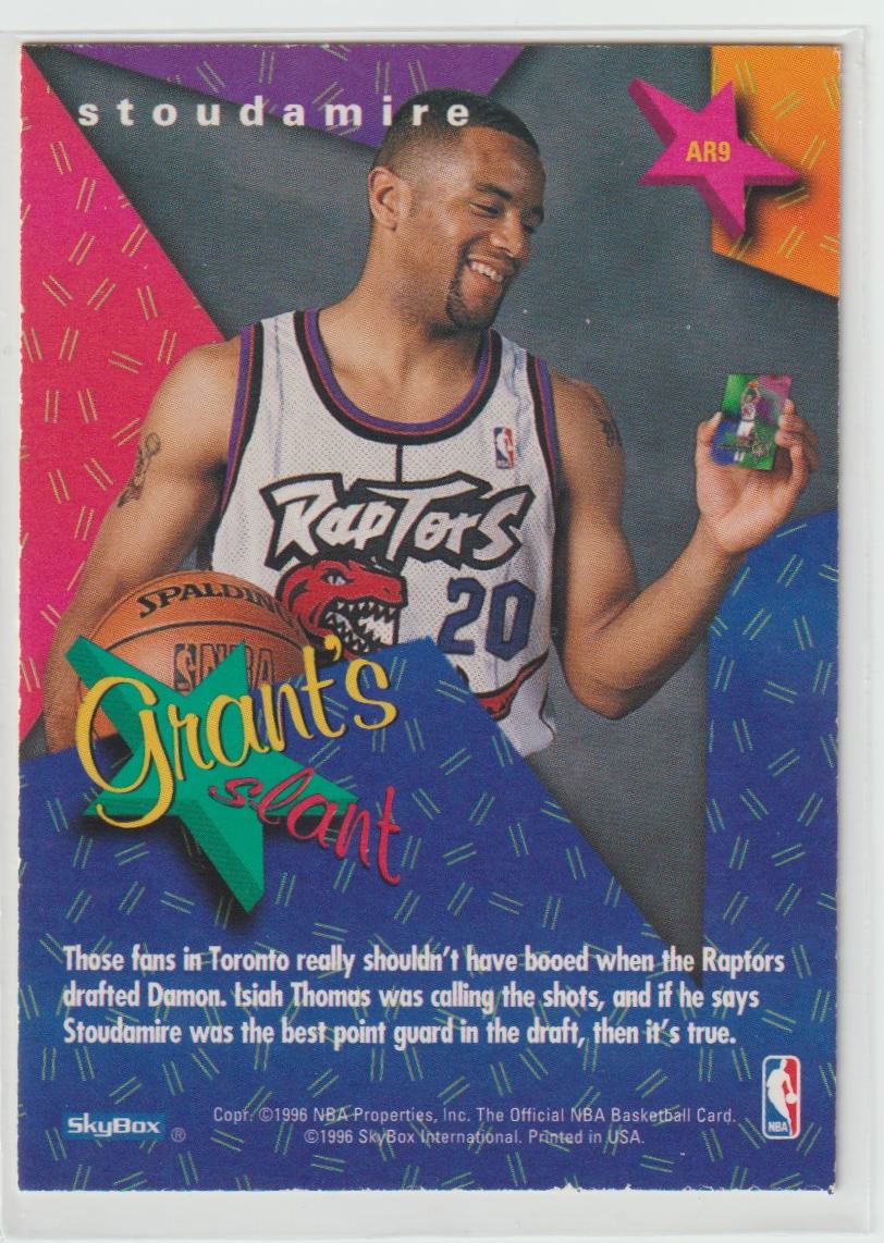 Grants All Rookies AR9 Damon Stoudamire Toronto Raptors