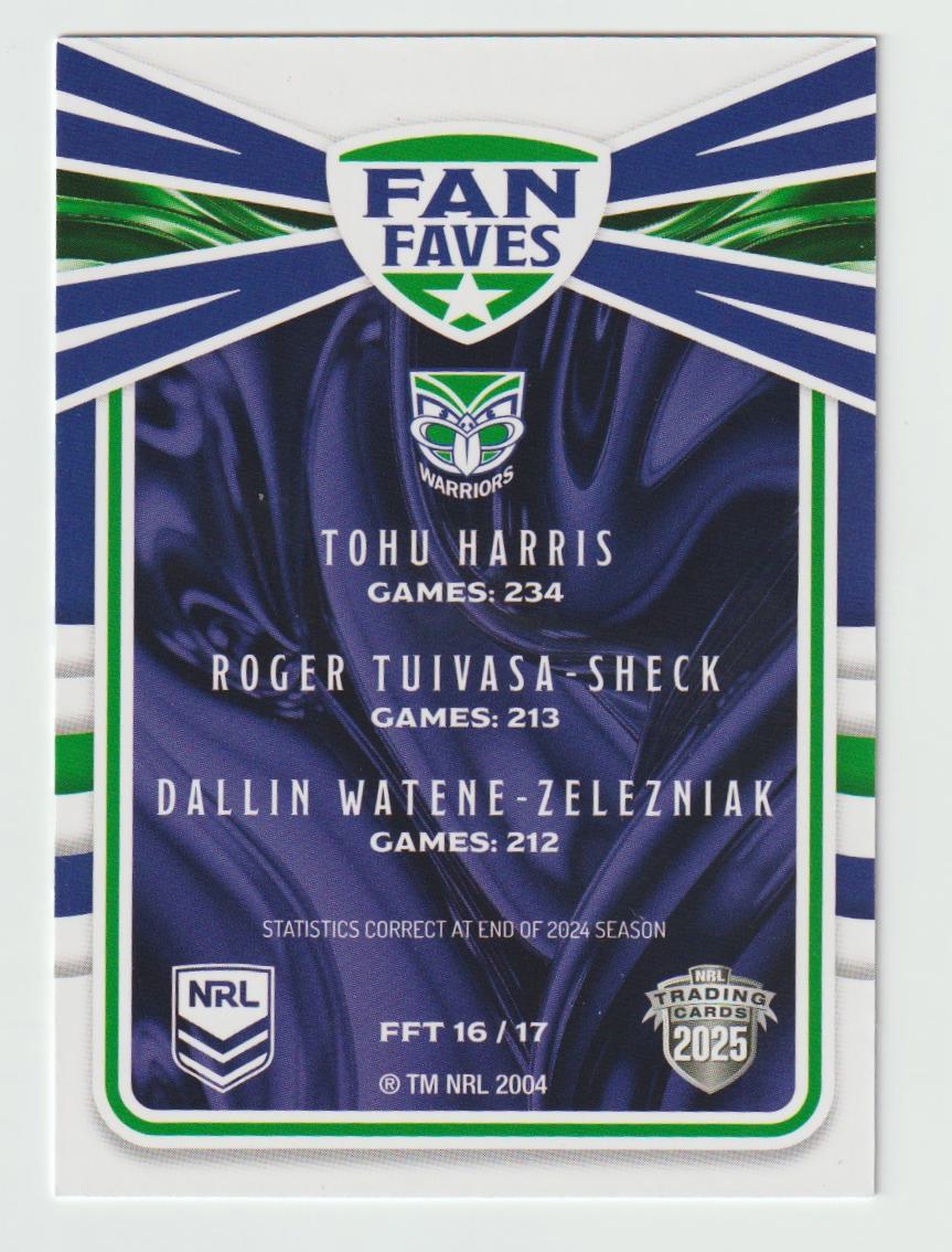 Fan Faves Teams FFT 016 WARRIORS