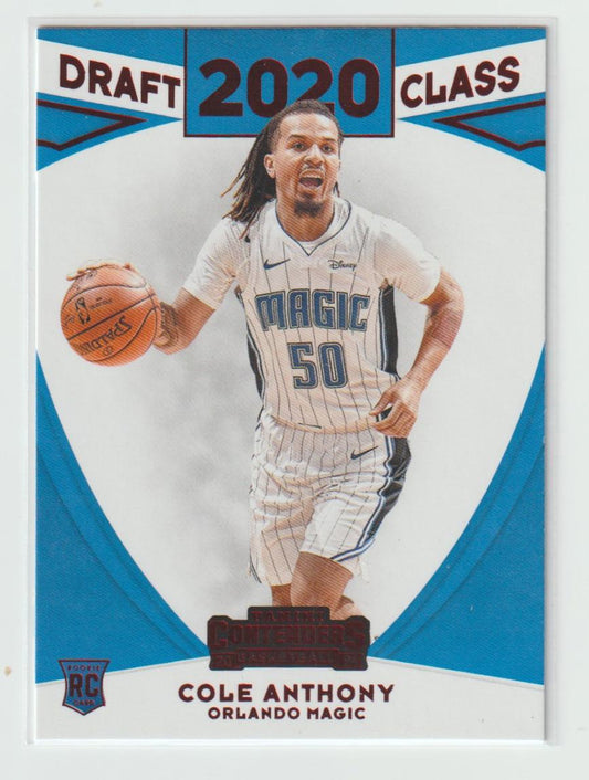 2020 Draft Class 23 Cole Anthony Orlando Magic Red