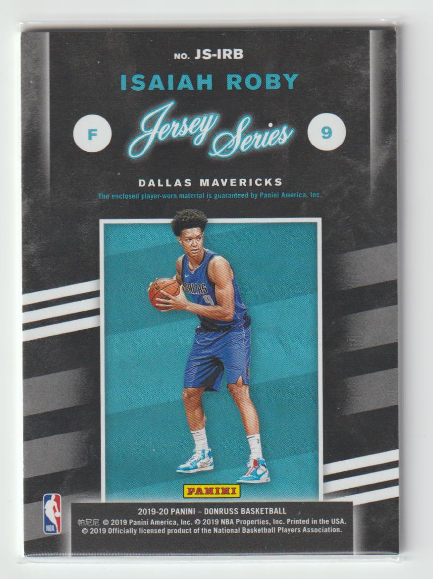 Jersey Series JS-IRB Isaiah Roby - Dallas Mavericks