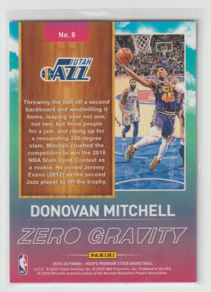 Zero Gravity 8 Donovan Mitchell Utah Jazz