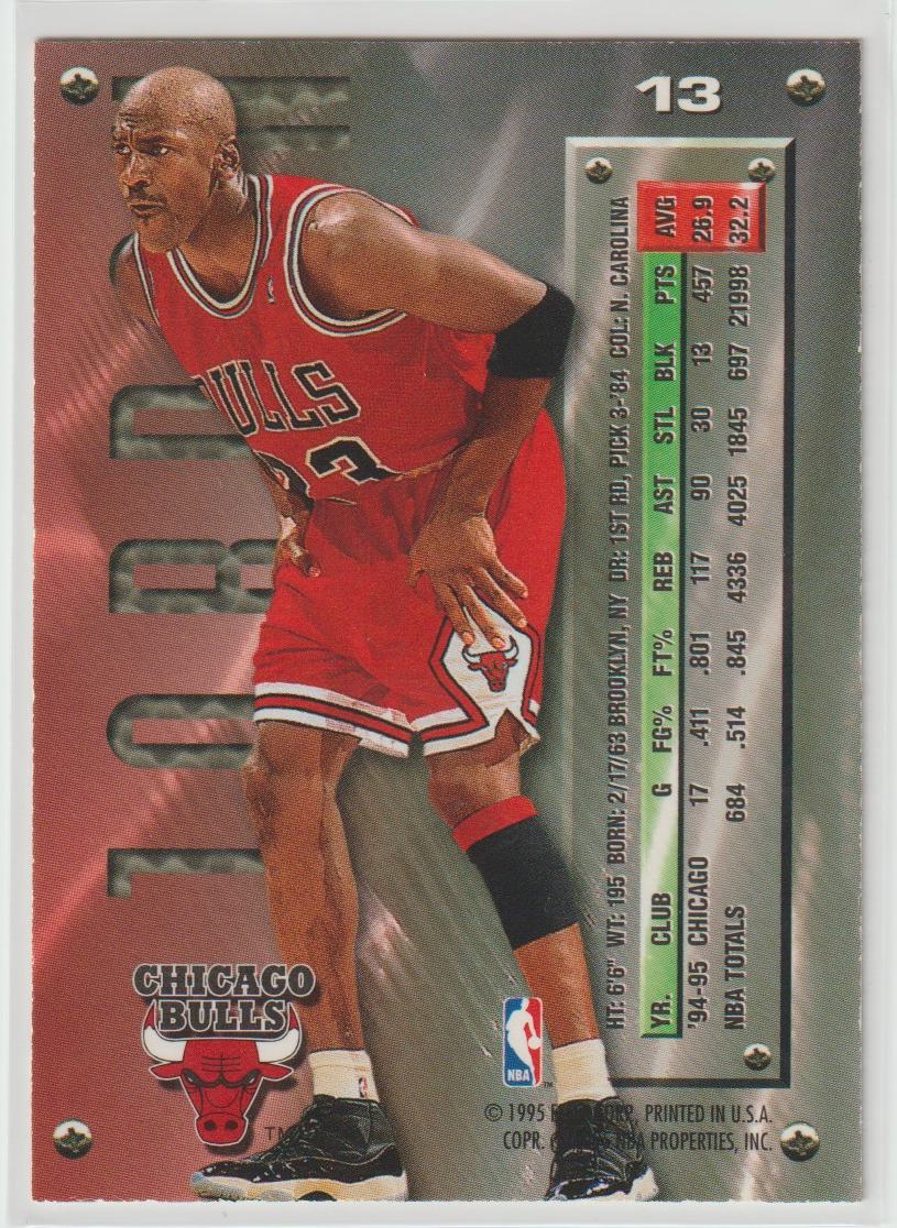 013 Michael Jordan Chicago Bulls