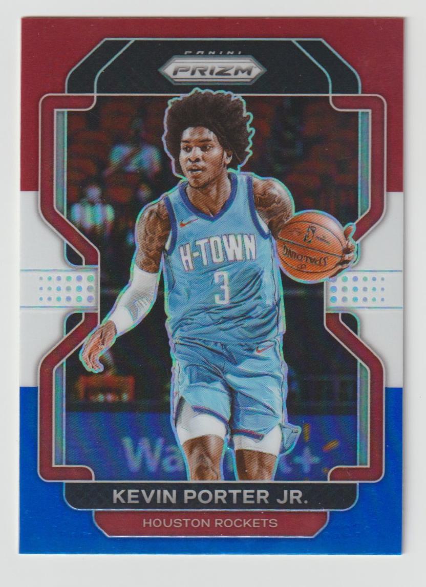 084 Kevin Porter Jr. - Houston Rockets Red White Blue Prizm