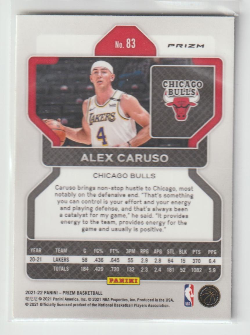 083 Alex Caruso - Chicago Bulls Fast Break