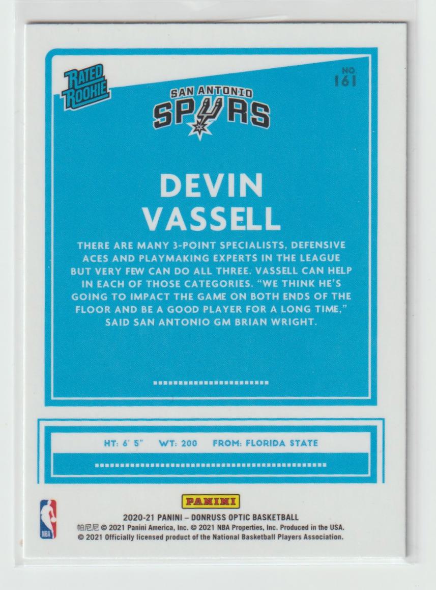 161 Devin Vassell - San Antonio Spurs