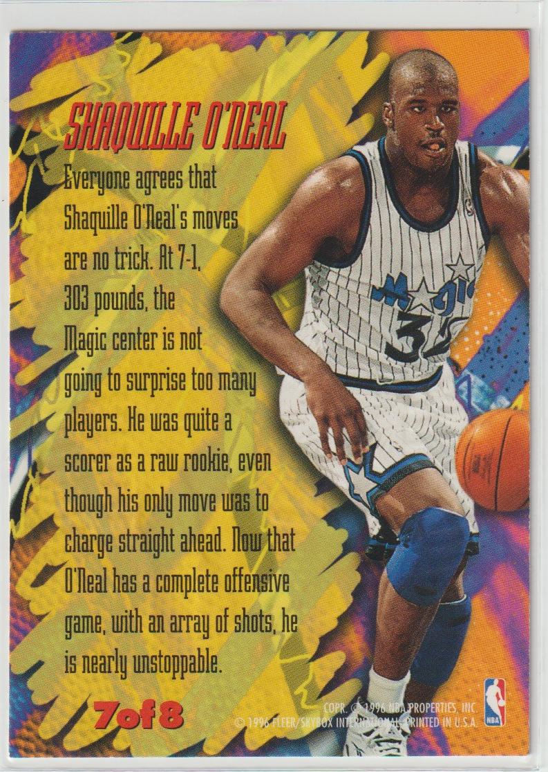 Scoring Magnet 7 Shaquille O'Neal Orlando Magic