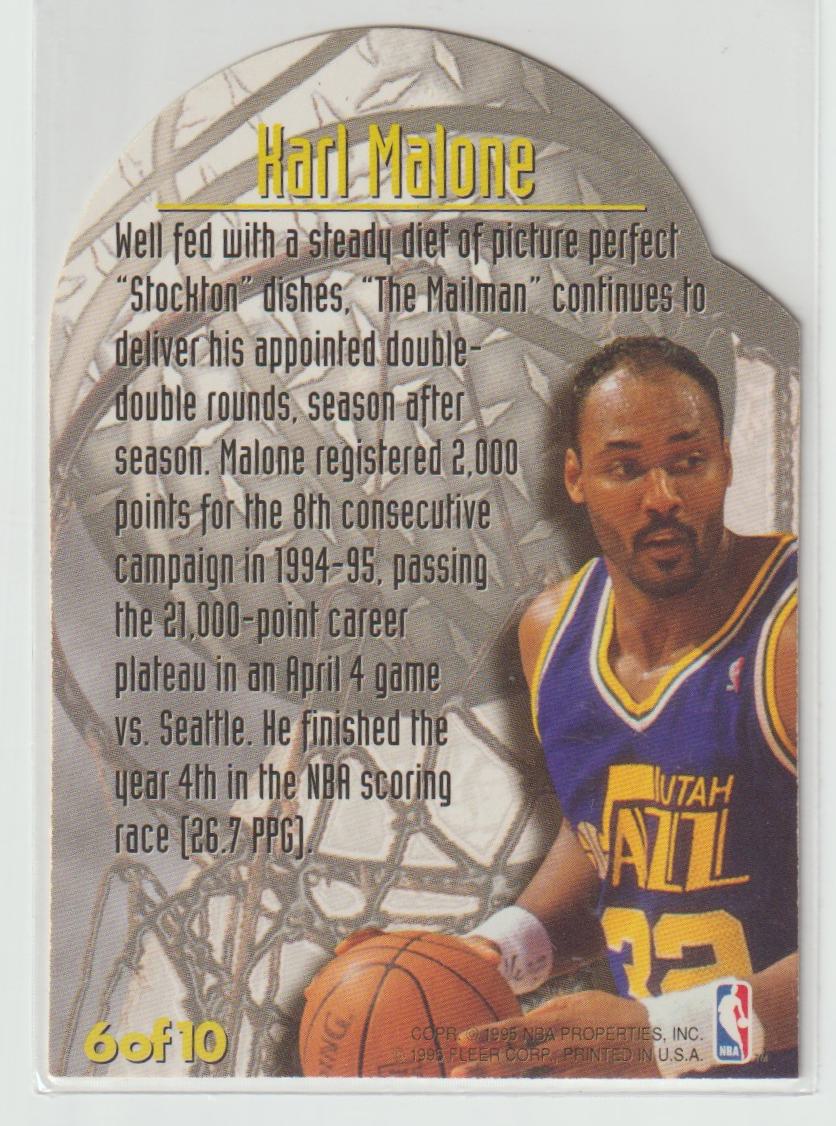 Maximum Metal 6 Karl Malone Utah Jazz