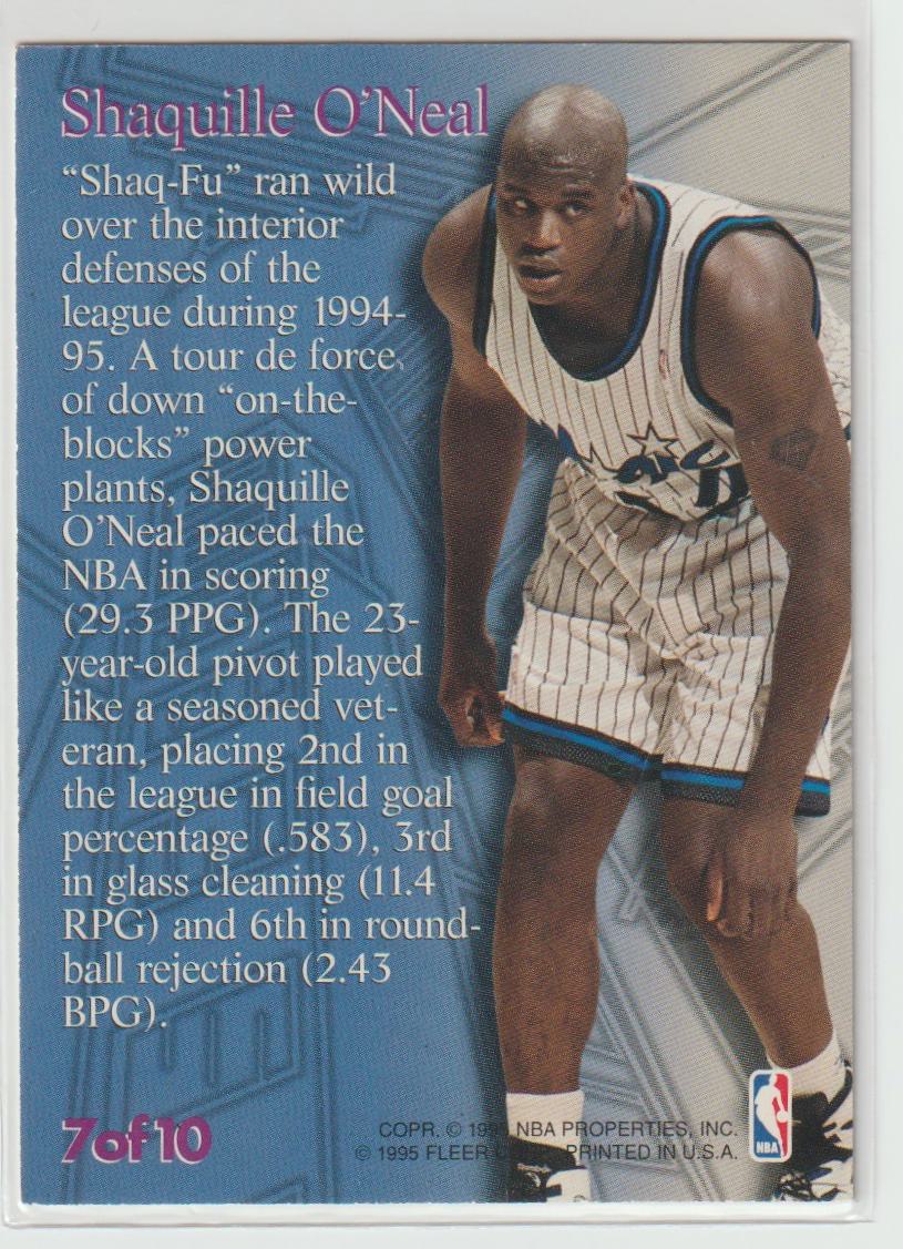 Steel Tower 7 Shaquille O'Neal Orlando Magic
