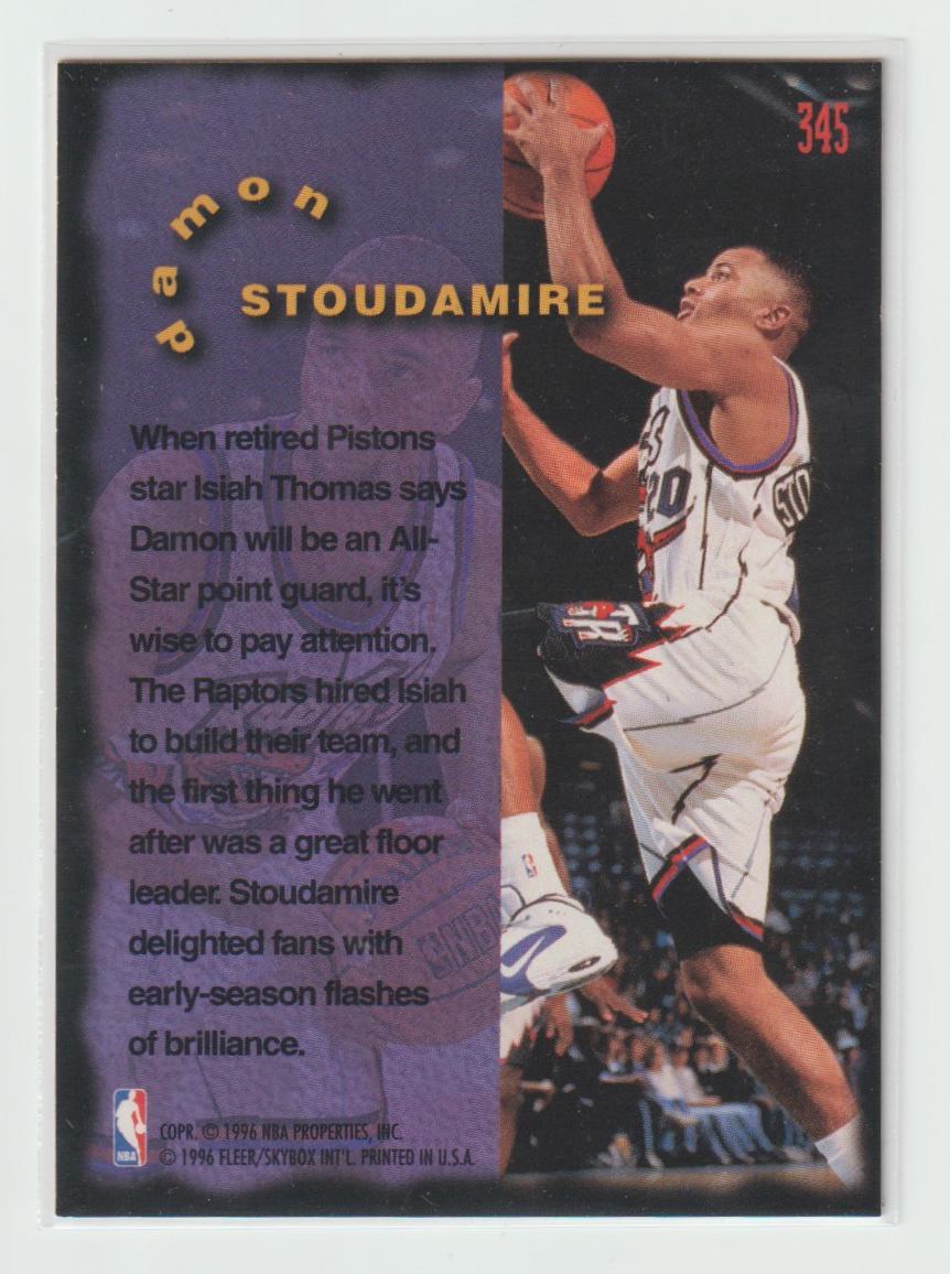345 Damon Stoudemire Toronto Raptors