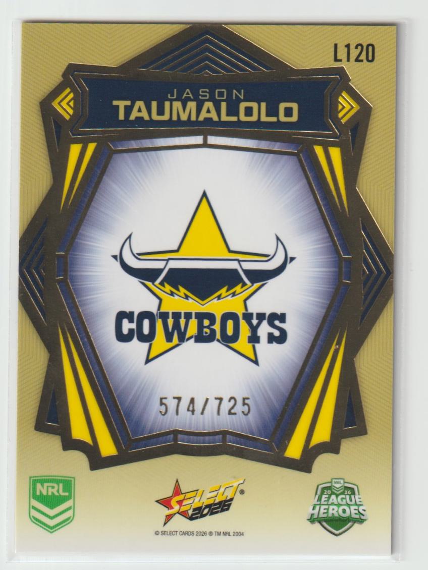 L120 Jason Taumalolo Gold Back 574/725
