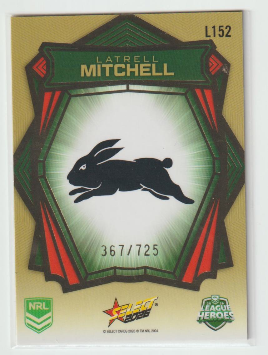 L152 Latrell Mitchell Gold Back 367/725