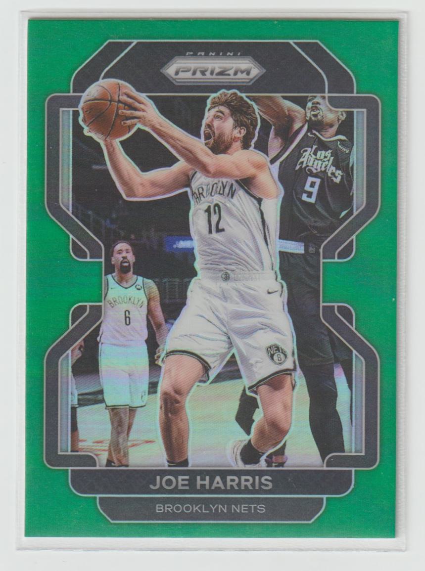 095 Joe Harris - Brooklyn Nets Green Prizm