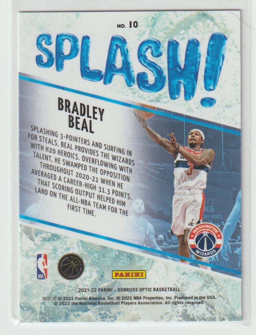 Splash 10 Bradley Beal - Washington Wizards
