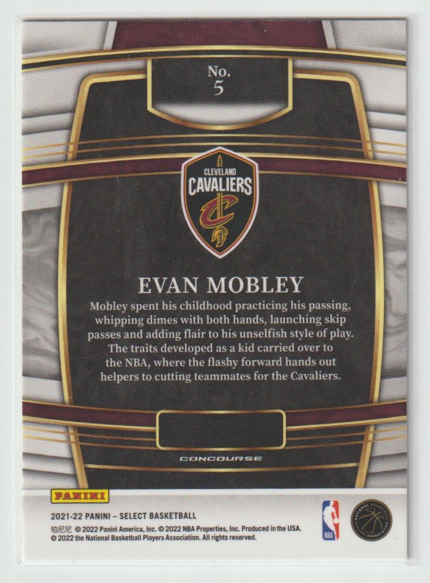 005 Evan Mobley - Cleveland Cavaliers Retail Blue