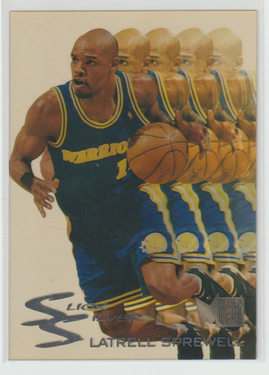 Slick Silver 8 Latrell Sprewell Golden State Warriors