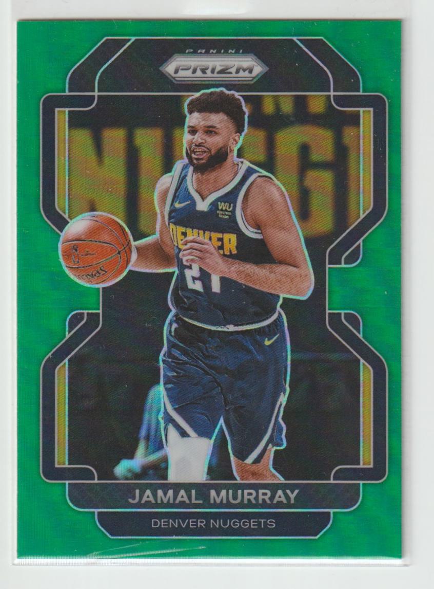 102 Jamal Murray - Denver Nuggets Green Prizm