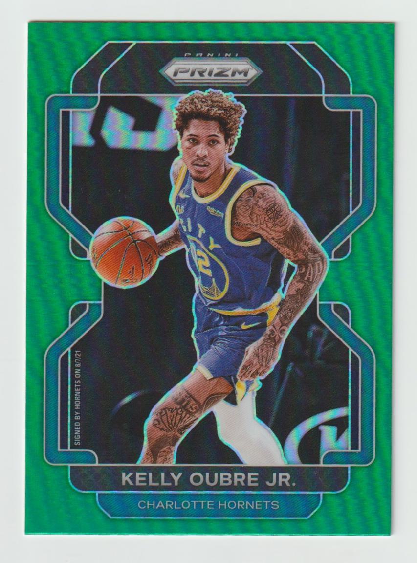 103 Kelly Oubre Jr. - Charlotte Hornets Green Prizm