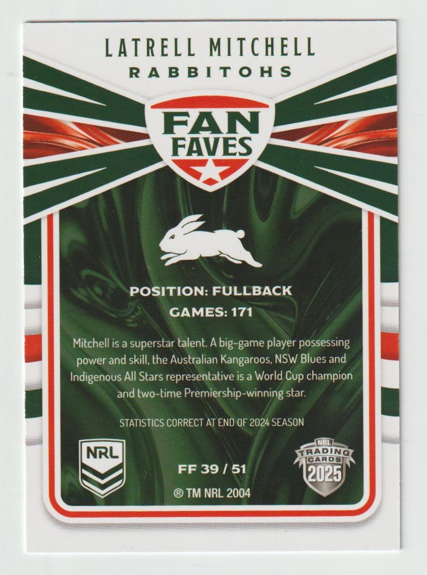Fan Faves FF 039 RABBITOHS LATRELL MITCHELL